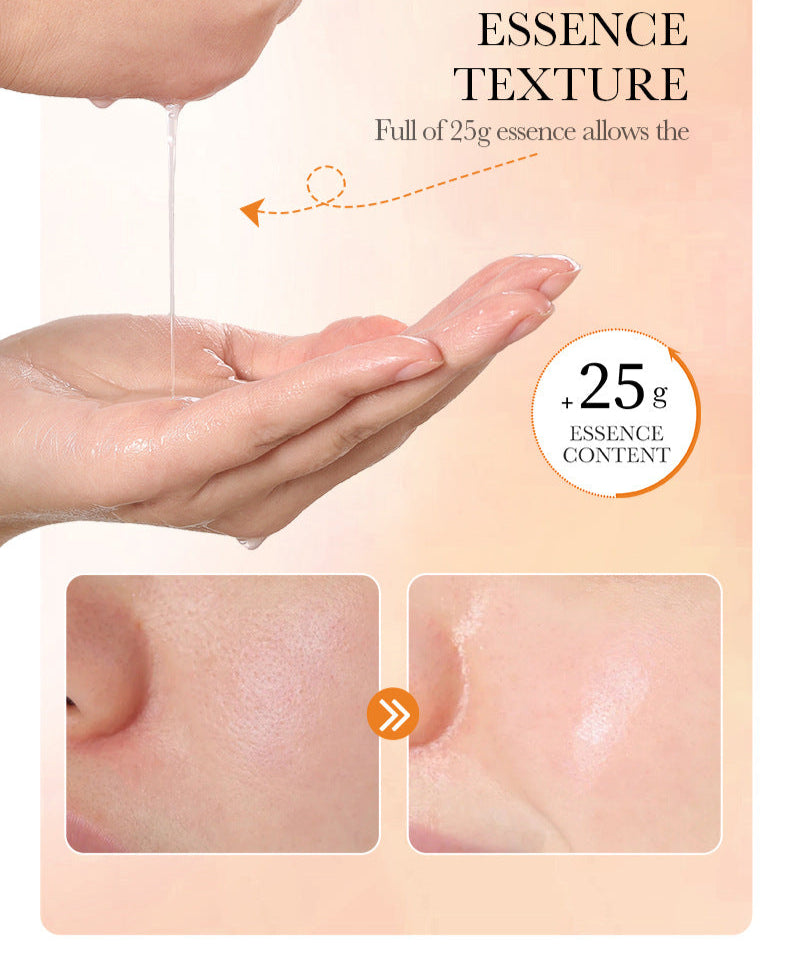 SADOER 24K Gold Ampoule Serum Maska za Lice - 5 komada