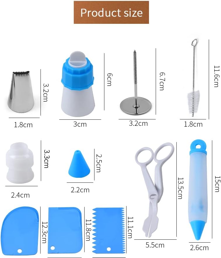 66-dijelni set za dekoraciju kolača