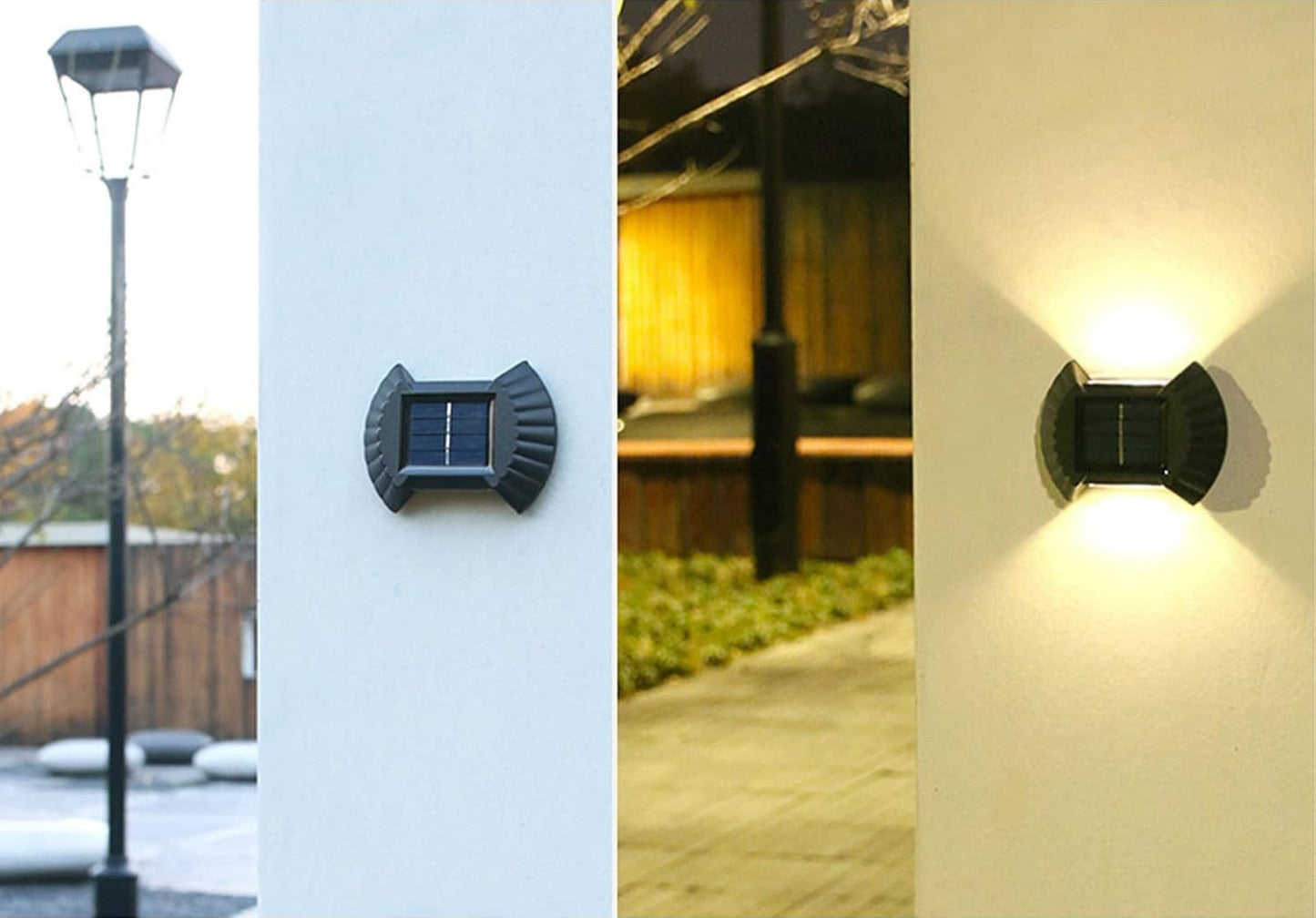 Solarna LED zidna lampa