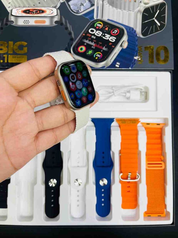 S10 Promax Smartwatch – Pametan Sat sa 7 Unikatnih Narukvica