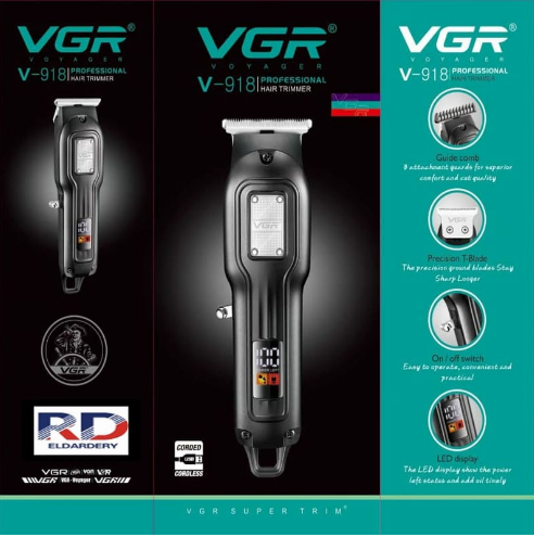 VGR V-918 – Profesionalna Bežična Mašinica za Šišanje i Oblikovanje Brade