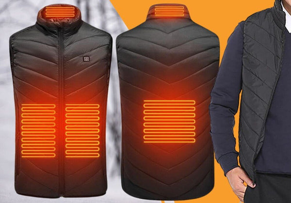 Prsluk sa grijačima + prikljucak za power bank