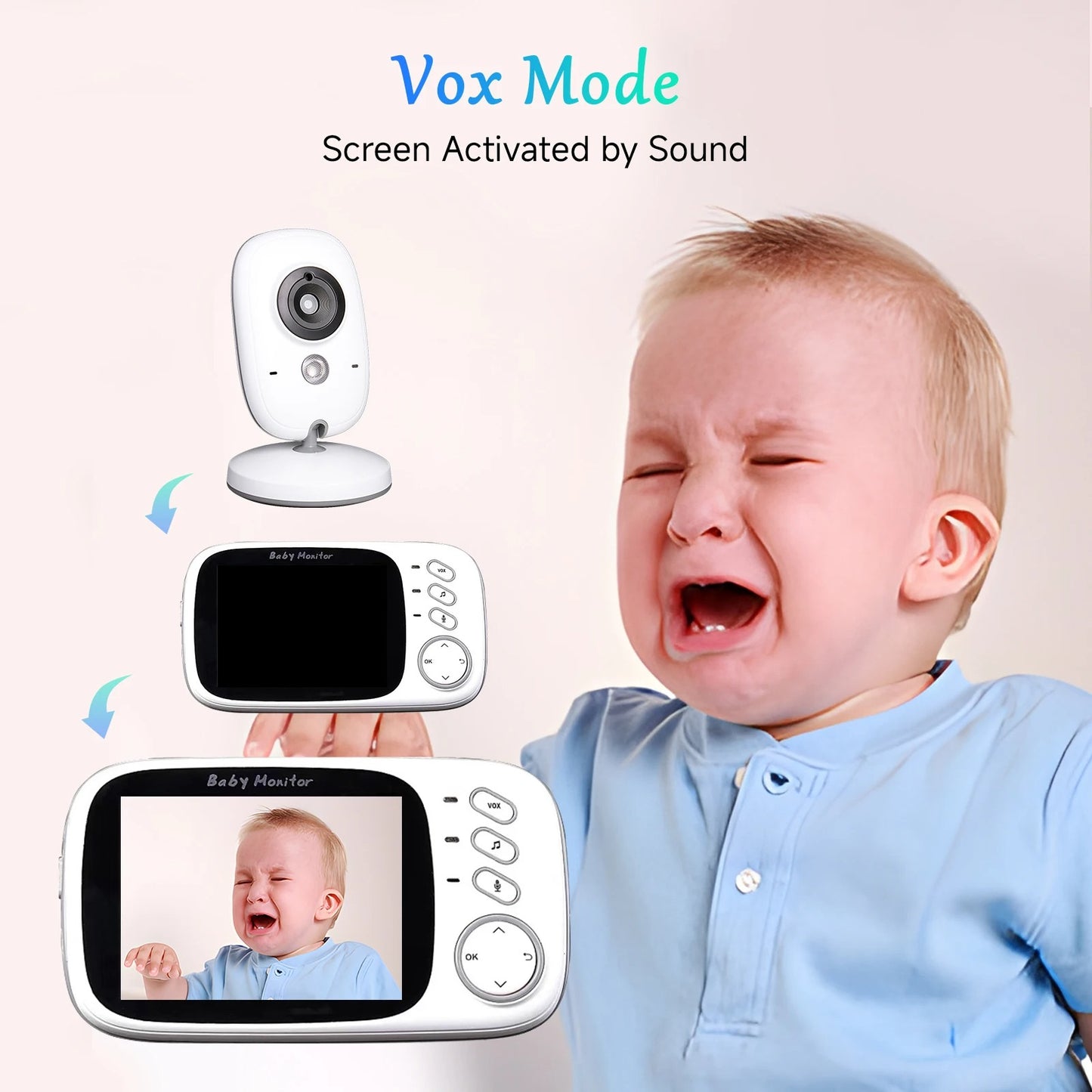 Baby monitor + 12 meseci GARANCIJA