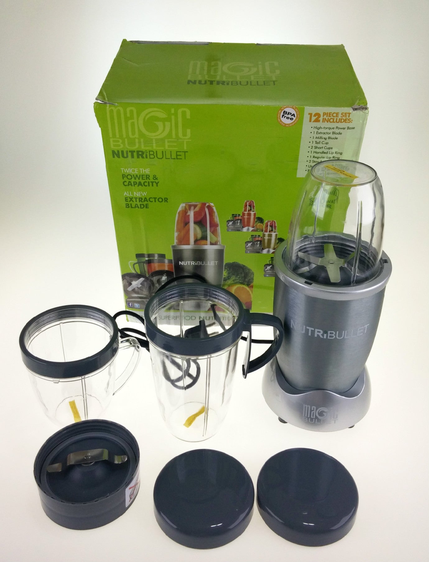 NutriBullet 600 W – Tvoj lični extractor hranljivih sastojaka