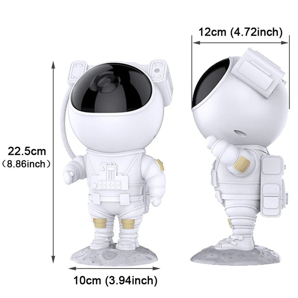 Astronaut LED galaxy lampa projektor zvezdanog neba