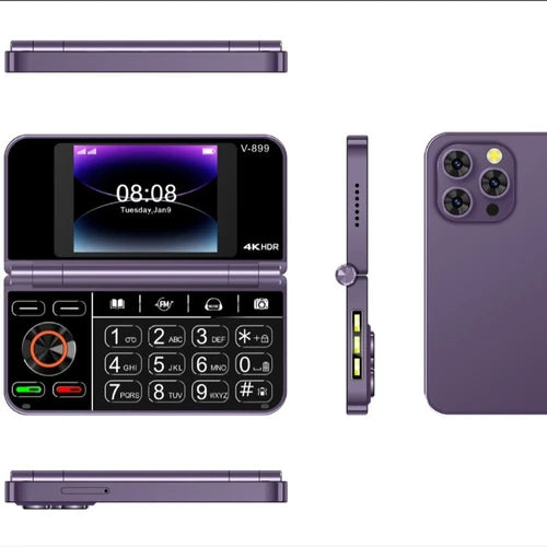 V-899 Flip Mobilni Telefon