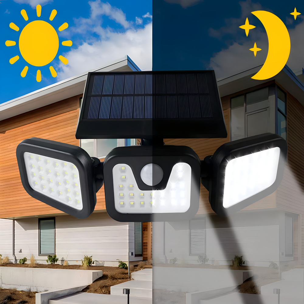 TriBeam – Trostrani Solarni Reflektor sa Senzorom Pokreta