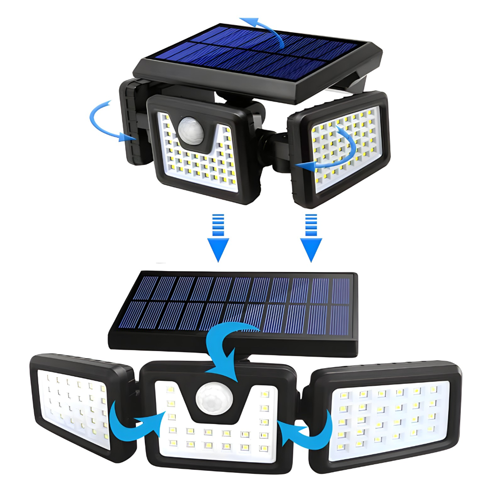 TriBeam – Trostrani Solarni Reflektor sa Senzorom Pokreta