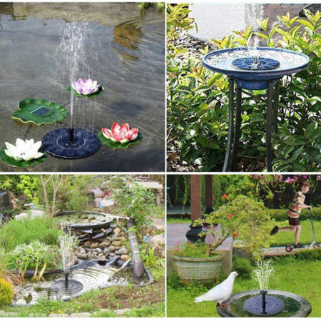 AquaBloom - Solar Fontana za Dvorište i Baštu