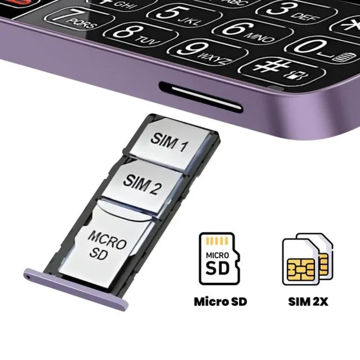 V-899 Flip Mobilni Telefon