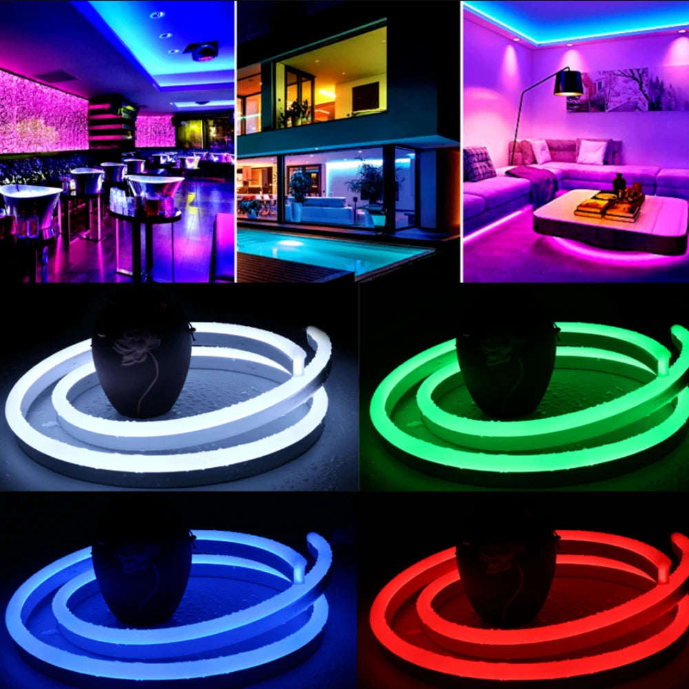 LED neon RGB traka 5m