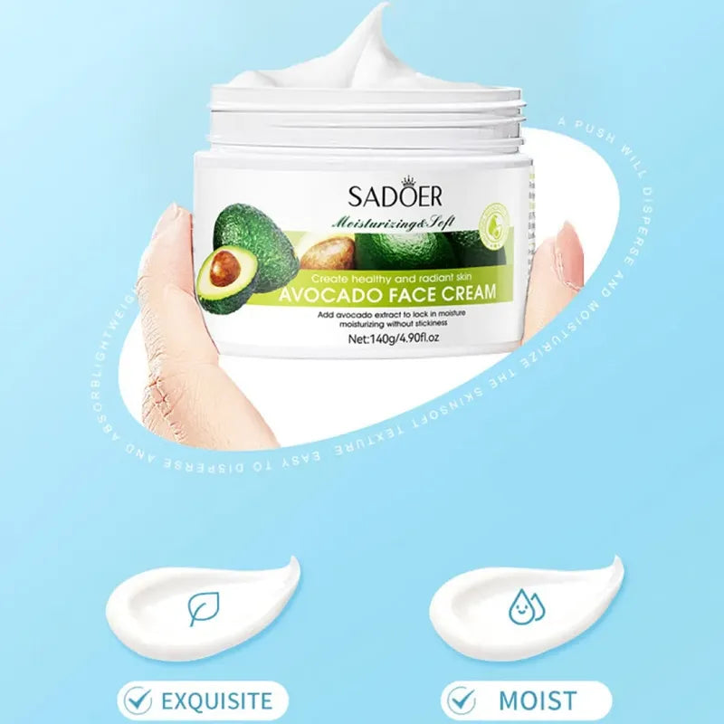 Avokado hidratantna krema 1+1 Gratis