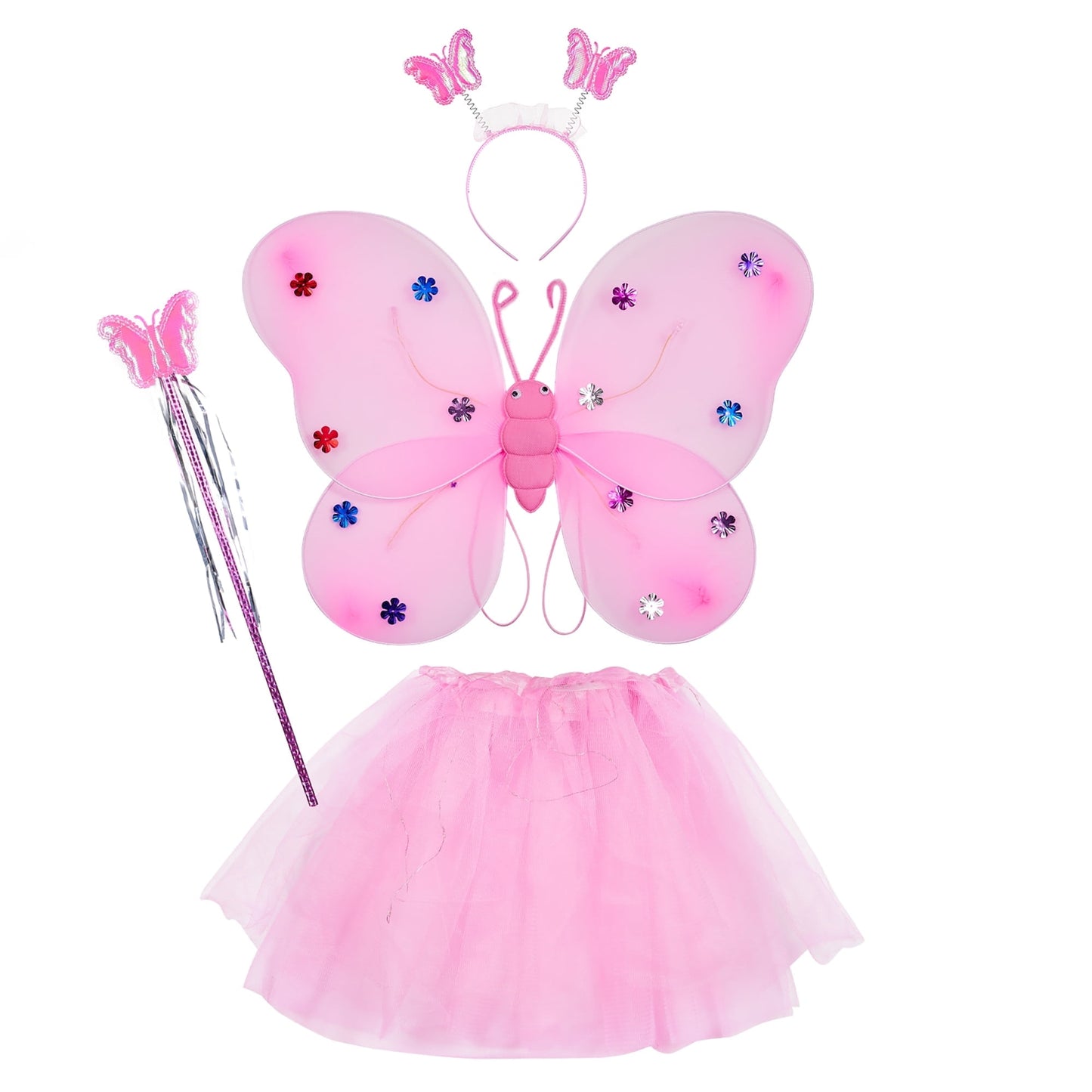 Svijetleći komplet – Krila i suknjica