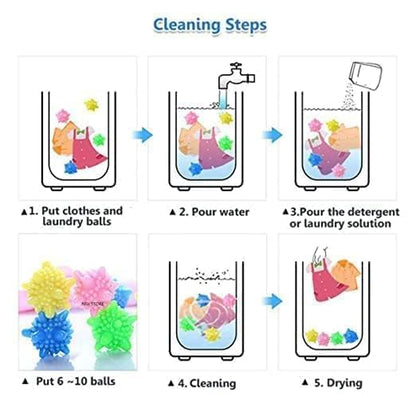 Kuglice za pranje veša - set od 8 komada