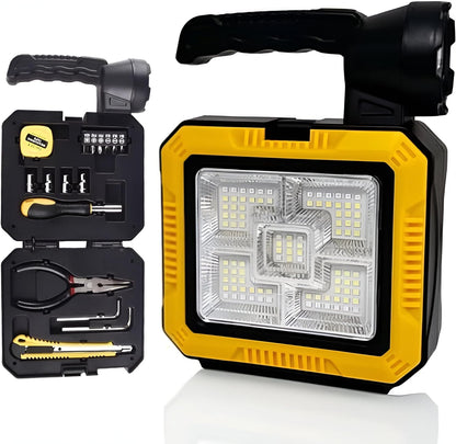 Solarna Prenosiva Lampa sa Setom Alata