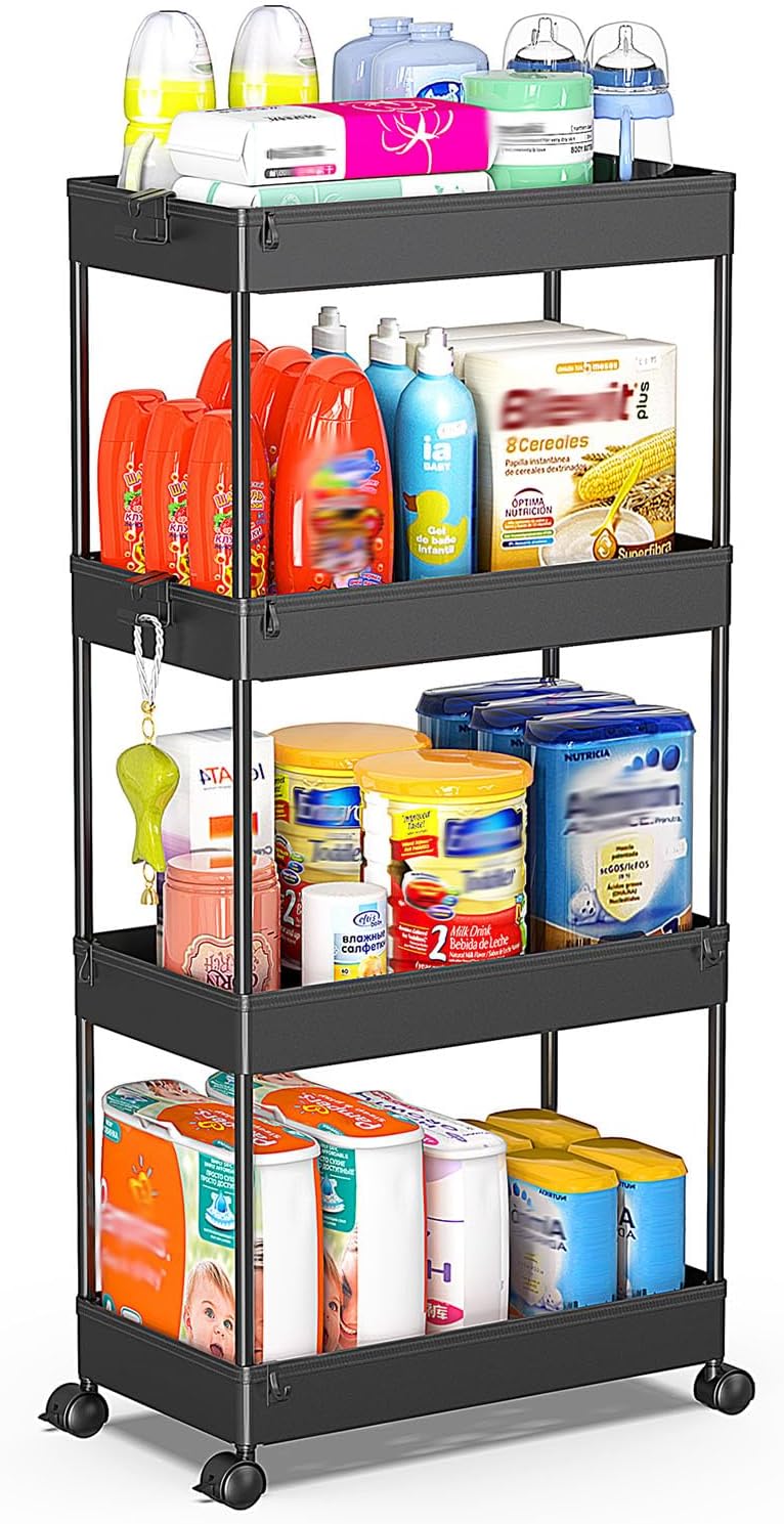 Kuhinjska polica na točkiće - 4 nivoa