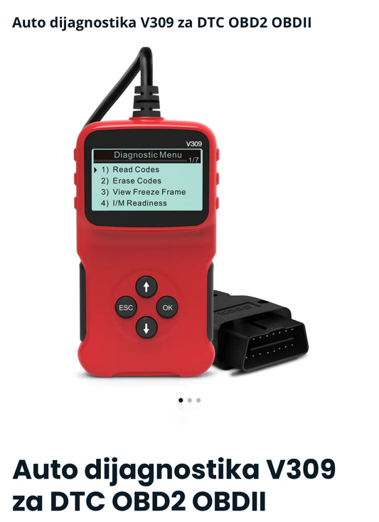 Auto dijagnostika V309 za DTC OBD2 OBDII
