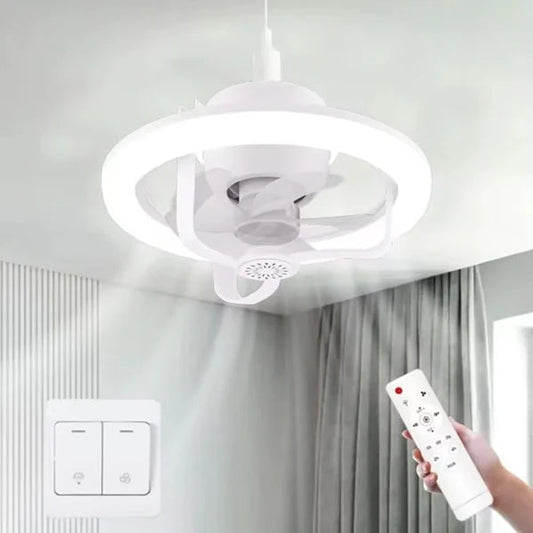 LED Luster Sijalica sa Ventilatorom E27 – 2u1 Rasveta i Hlađenje
