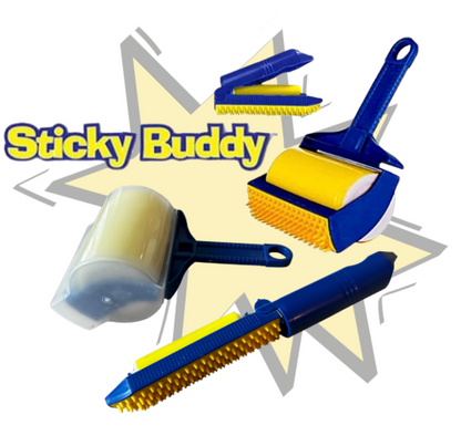 Magični samoljepljivi valjak za čišćenje - STICKY BUDDY