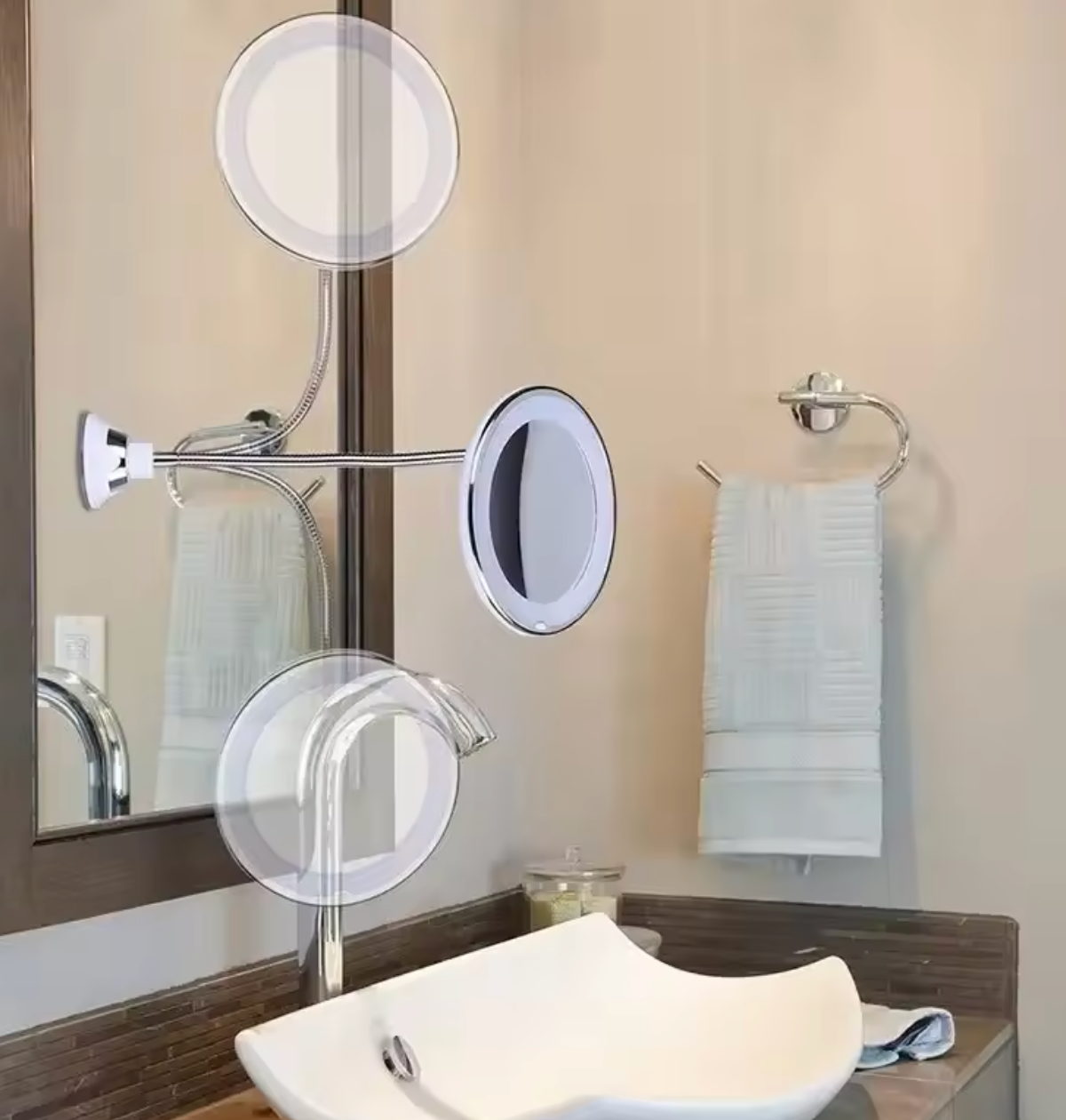 Fleksibilno Ogledalo sa Svjetlom – My Flexible Mirror