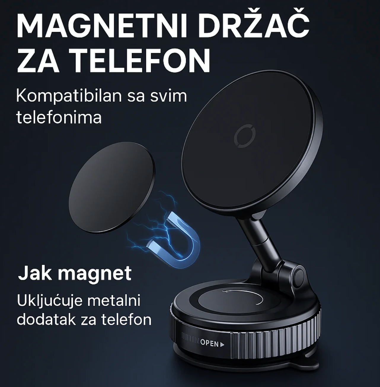 MagSafe Držač za Telefon sa Vakumom