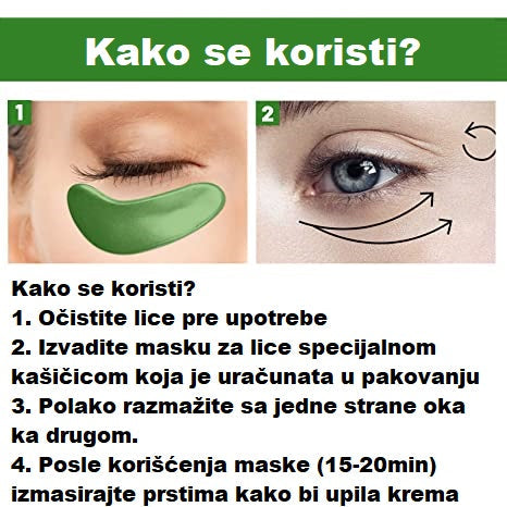 Maska od Morske trave podočnjake i bore- 30 komada 1+1 GRATIS