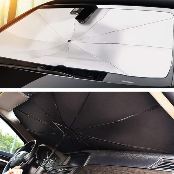 Auto suncobran u obliku kišobrana