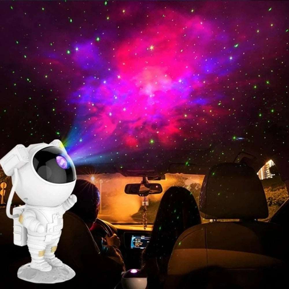 Astronaut LED galaxy lampa projektor zvezdanog neba