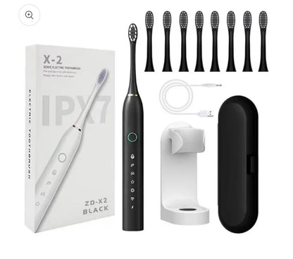 Sonic četkica za zube X-3 sa IPX7 certifikatom sa 8 nastavaka