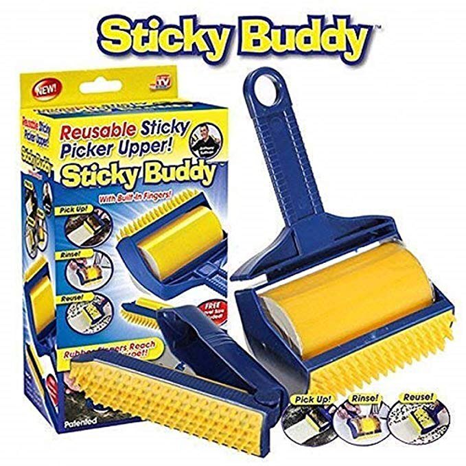 Magični samoljepljivi valjak za čišćenje - STICKY BUDDY