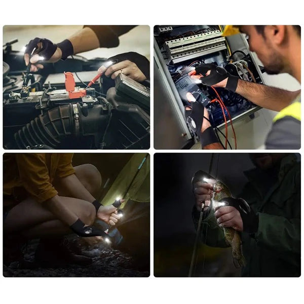 Rukavica za rad sa LED svjetlom – Praktično osvetljenje na dohvat ruke