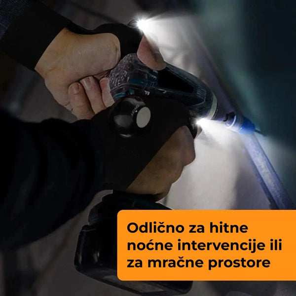 Rukavica za rad sa LED svjetlom – Praktično osvetljenje na dohvat ruke