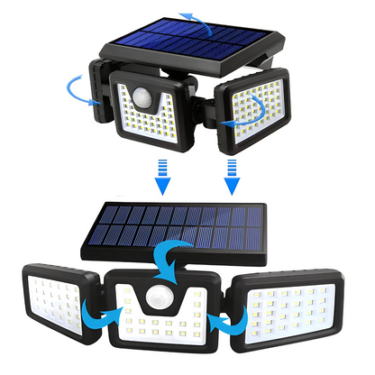 TriBeam – Trostrani Solarni Reflektor sa Senzorom Pokreta