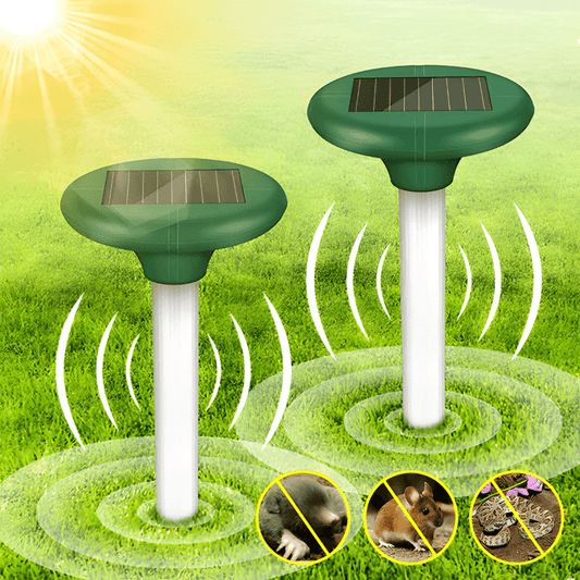 Solarni ultrazvučni rastjerivač krtica 1+1 gratis