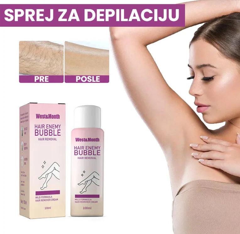 Prirodni sprej za bezbolnu depilaciju